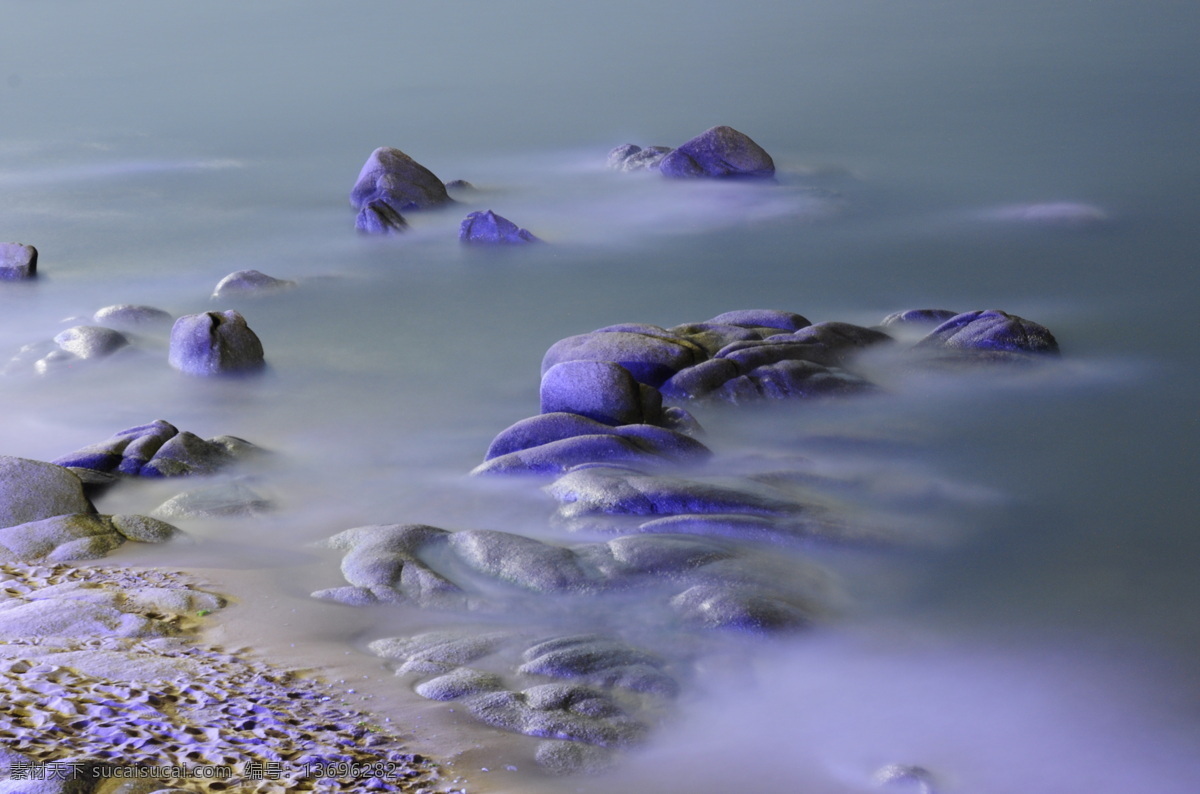 海滩 海水 技巧 旅游摄影 沙滩 石头 自然风景 滩 psd源文件
