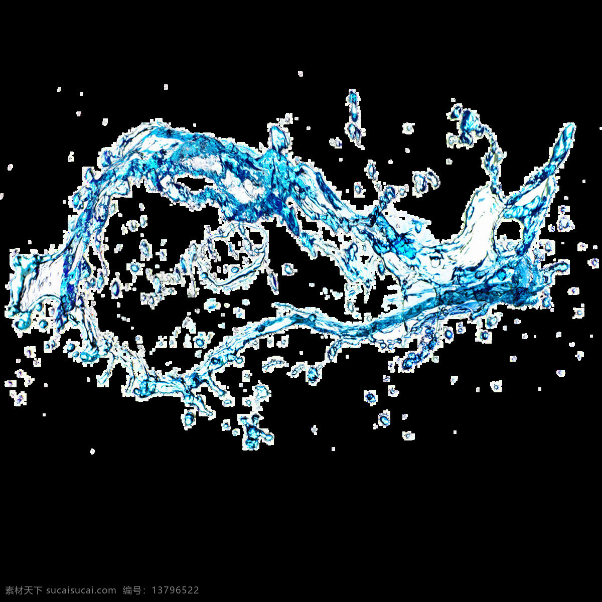 水花 水珠 飞溅 效果 海水浪花 水浪花 水珠水浪的 水波 超流水浪