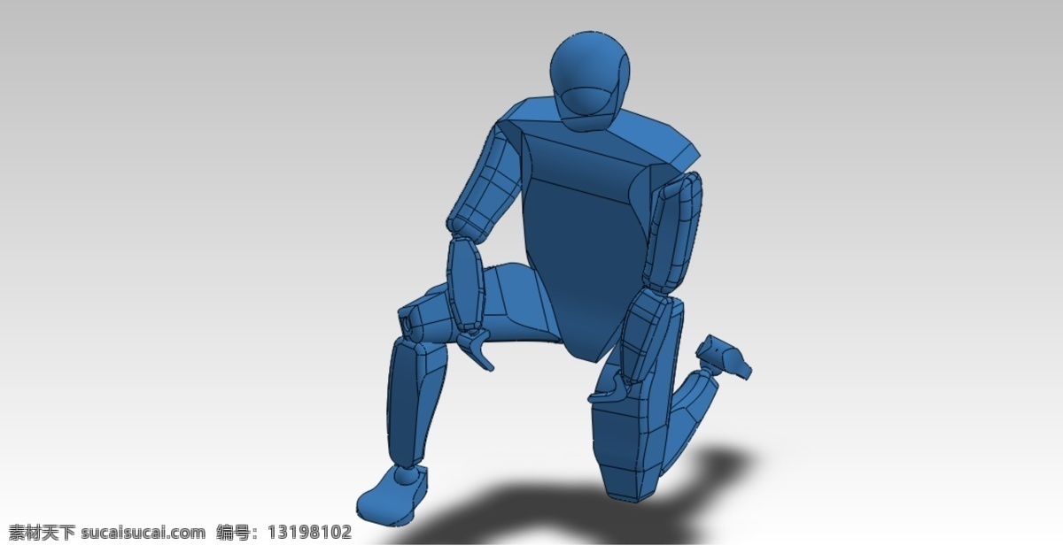 虚拟 碰撞 人力 试验 娃娃 假人 3d模型素材 其他3d模型