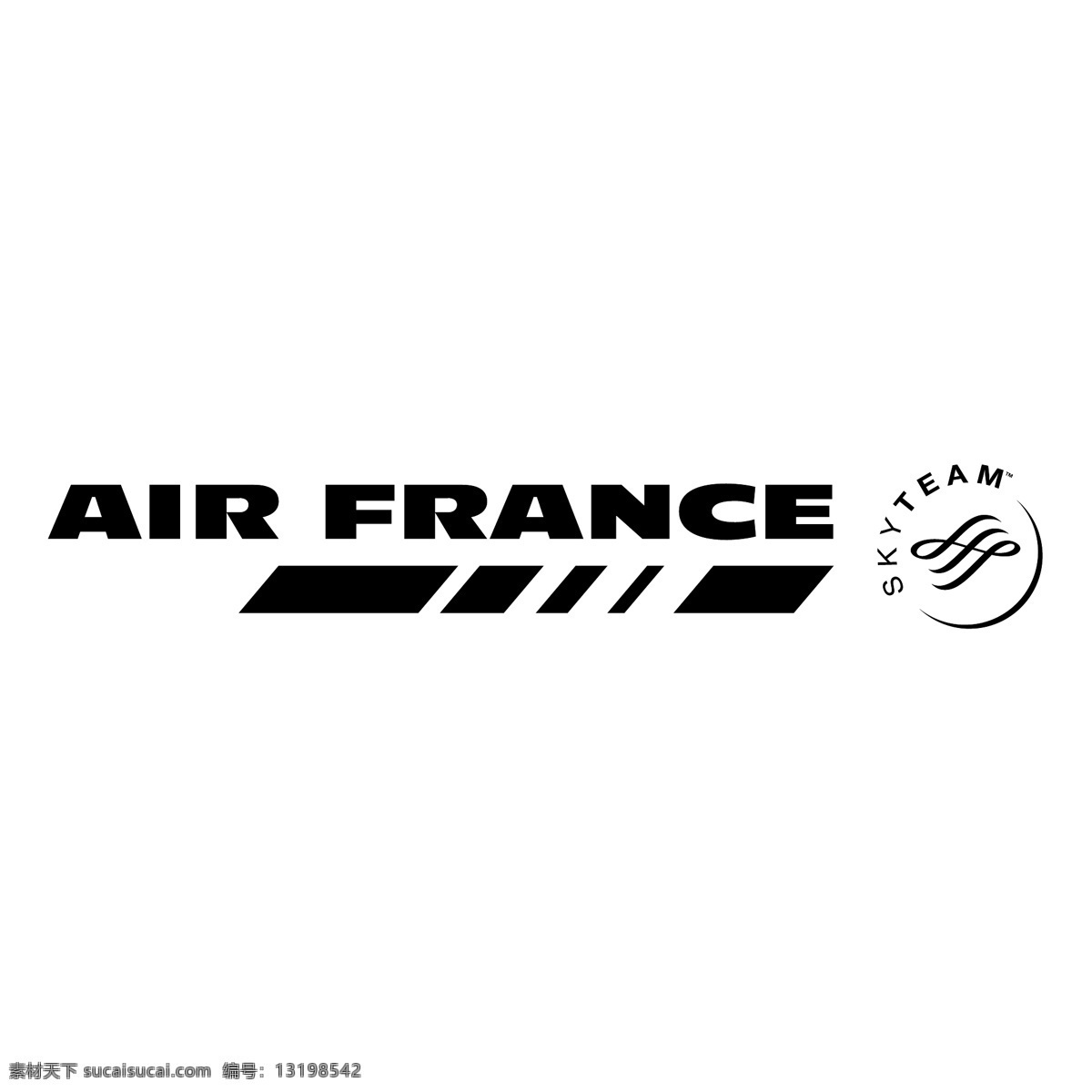 法国航空公司 自由 法国 航空 标志 法航 psd源文件 logo设计
