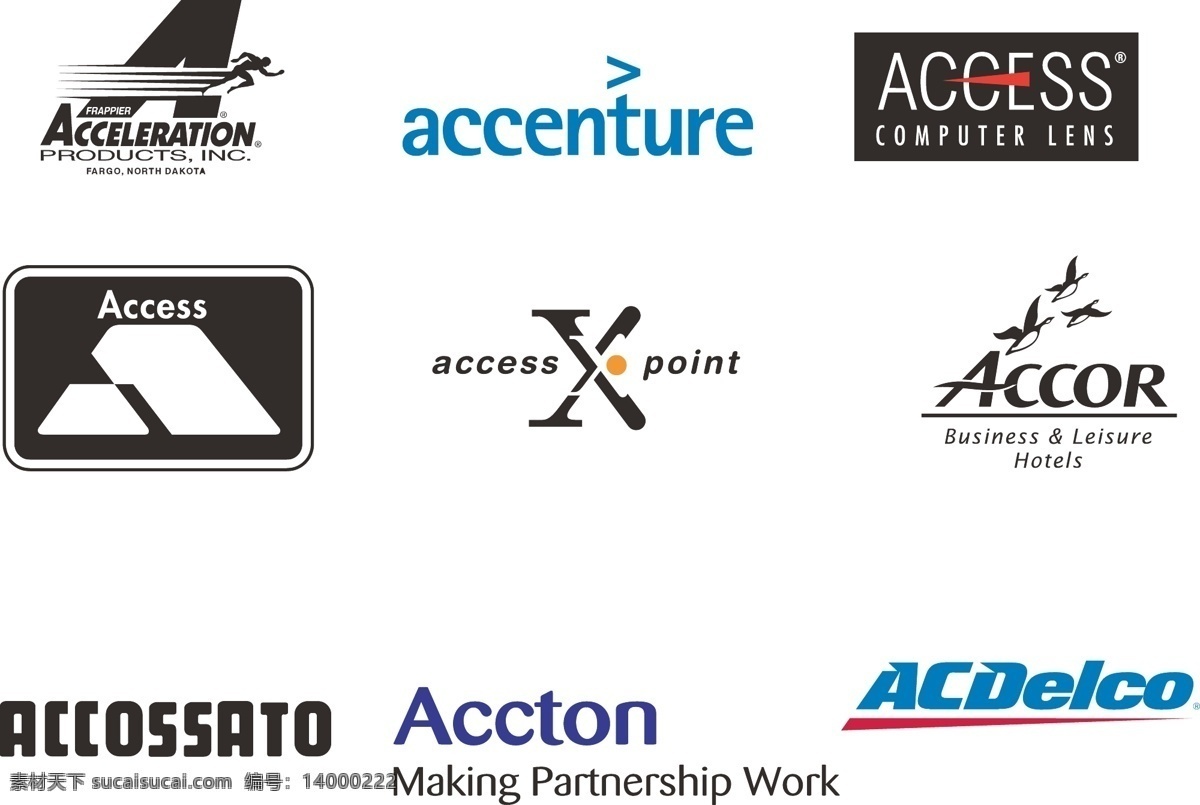 accacd 开头 logo 标志 acd 标识标志图标 企业 矢量图库 白色