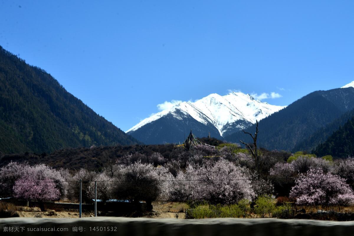 西藏 雅鲁藏布江 风景