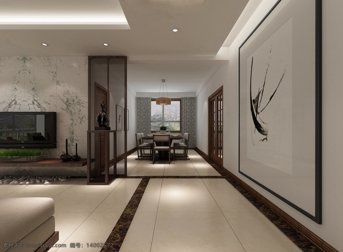 现代 时尚 客厅 花纹 白色 背景 墙 室内装修 效果图 客厅装修 瓷砖地板 花纹背景墙 浅色沙发