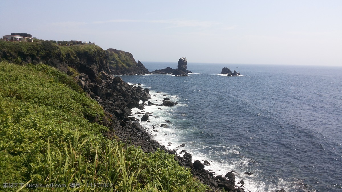 龙头 岩 大海 国外旅游 海滩 韩国 旅游 旅游摄影 龙头岩 psd源文件