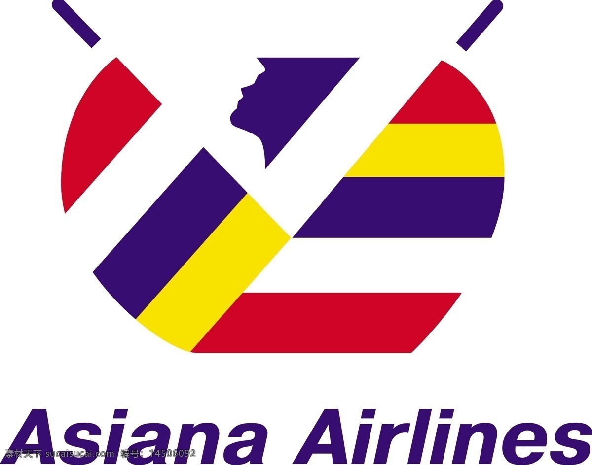 亚洲 航空公司 psd源文件 logo设计