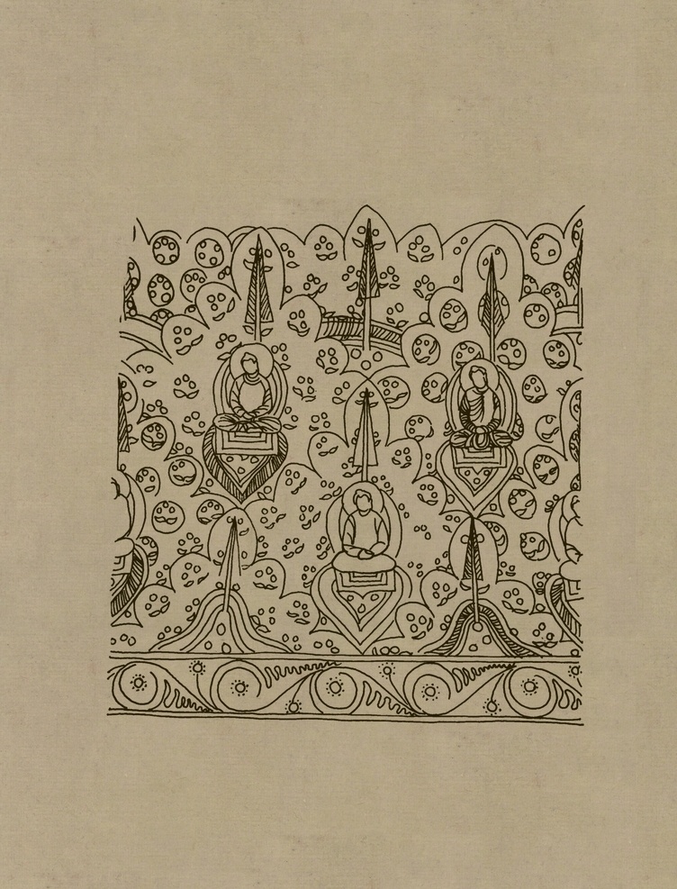 敦煌 佛教 绘画 线 稿 图 线稿图 简笔线条 黑色线条 佛教人物 敦煌绘画 全集 莫高窟 壁画 绢画 纸本 海外博物馆 高清 富贵 墙画 西域画 古代画 做旧 复古 古董 古画 装饰画 佛像绘画 传说人物 菩萨 风格 图案 文化艺术 绘画书法