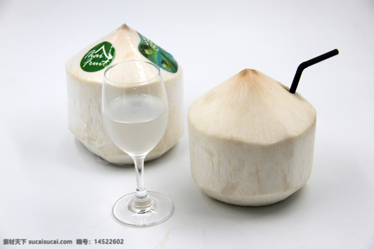 椰青 椰子 水果 椰肉 鲜果 生物世界