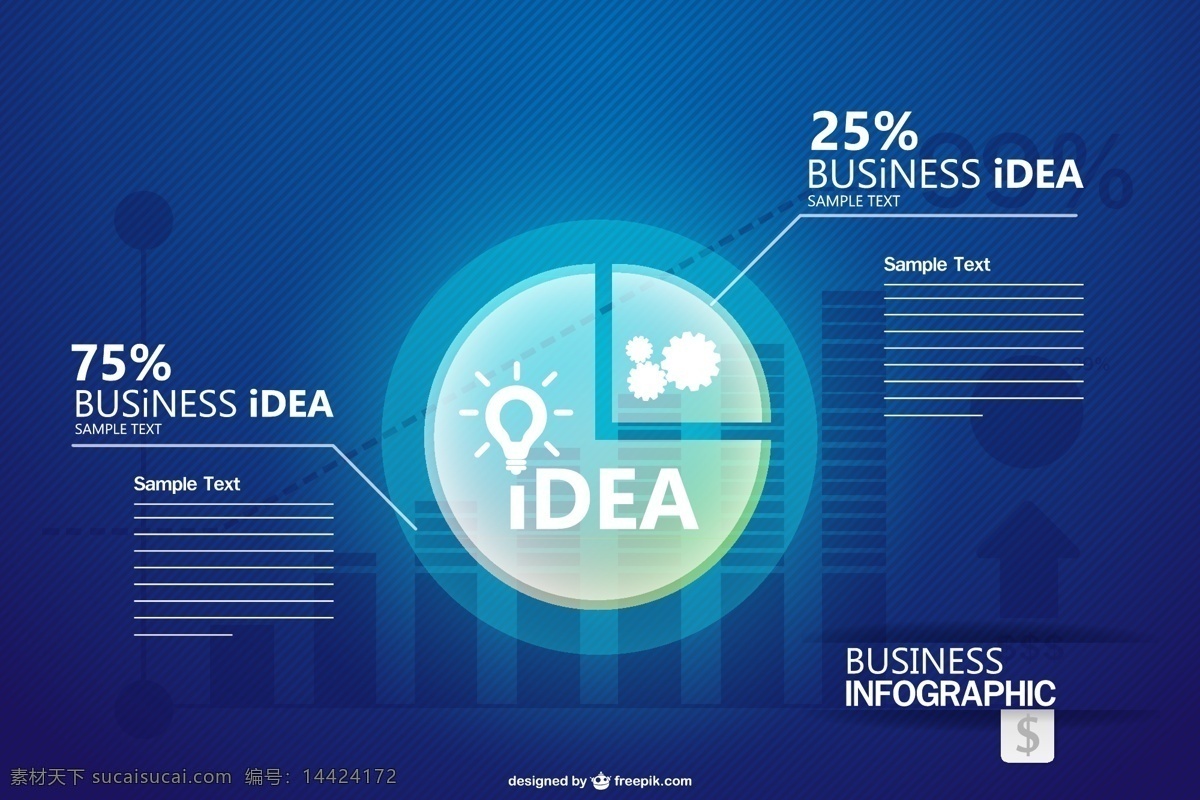 经营理念 信息 图表 业务 标签 光 模板 理念 蓝 营销 图 布局 标志 灯泡 信息图表设计 数据 美元 蓝色