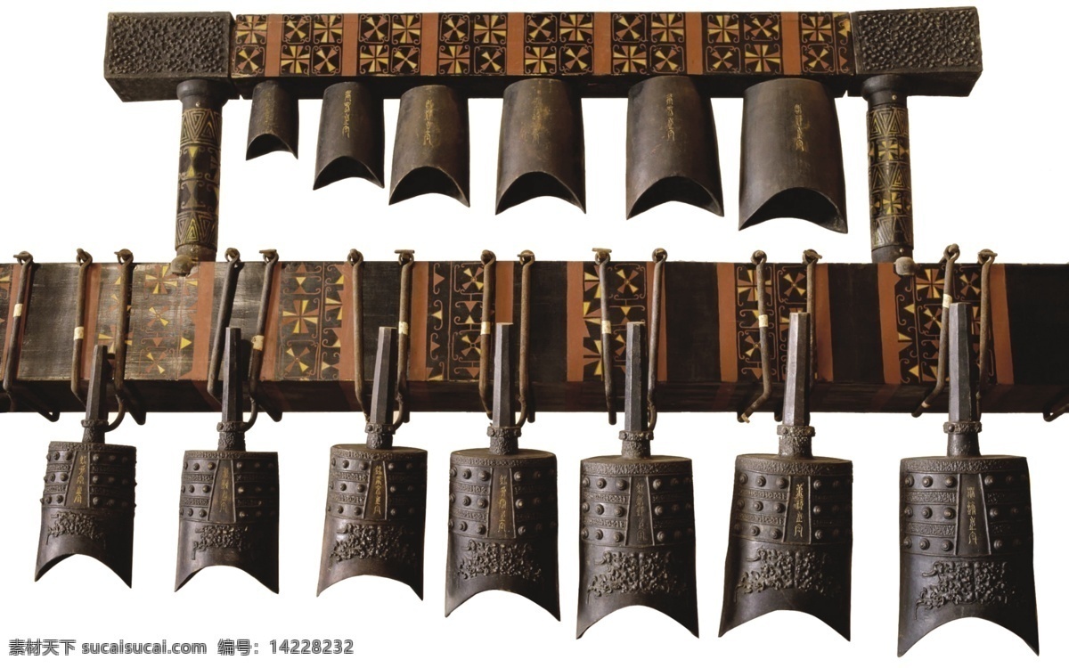 分层 源文件 编钟 古典 中国风 传统 乐器 金属 中国文化 奇迹 稀世珍宝 专业图片
