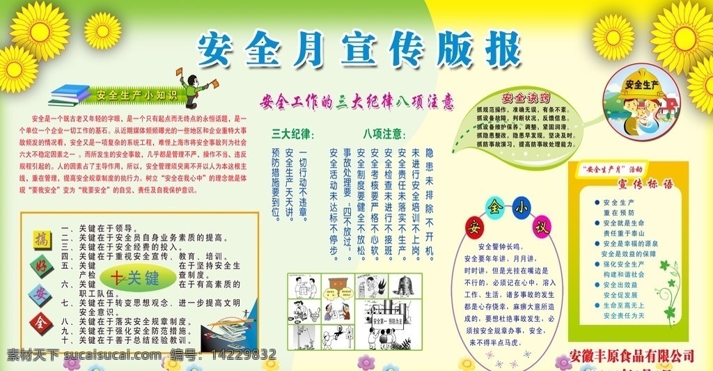 企业展板 向日葵 书本 卡通人物 边框 渐变底色 花儿 展板模板 广告设计模板 源文件