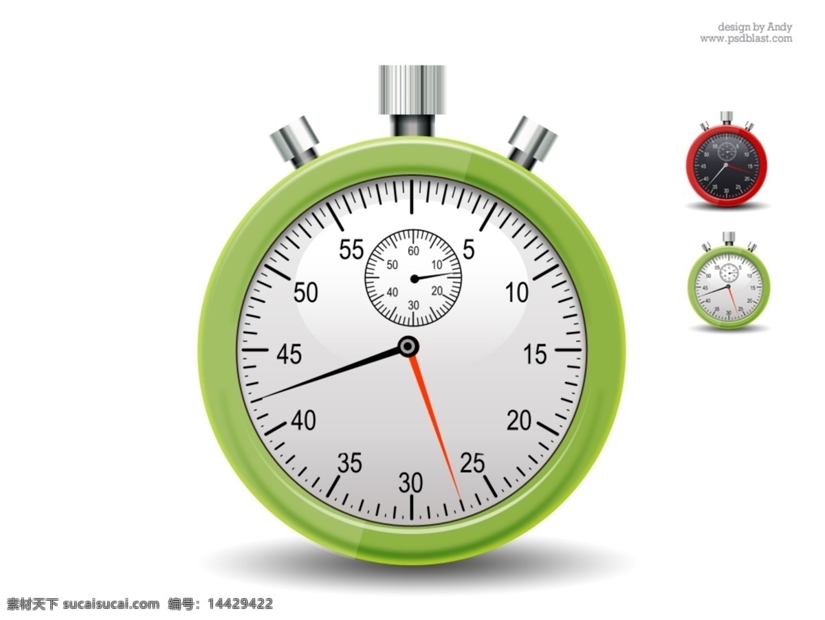 计时器 秒 标 秒表 psd源文件