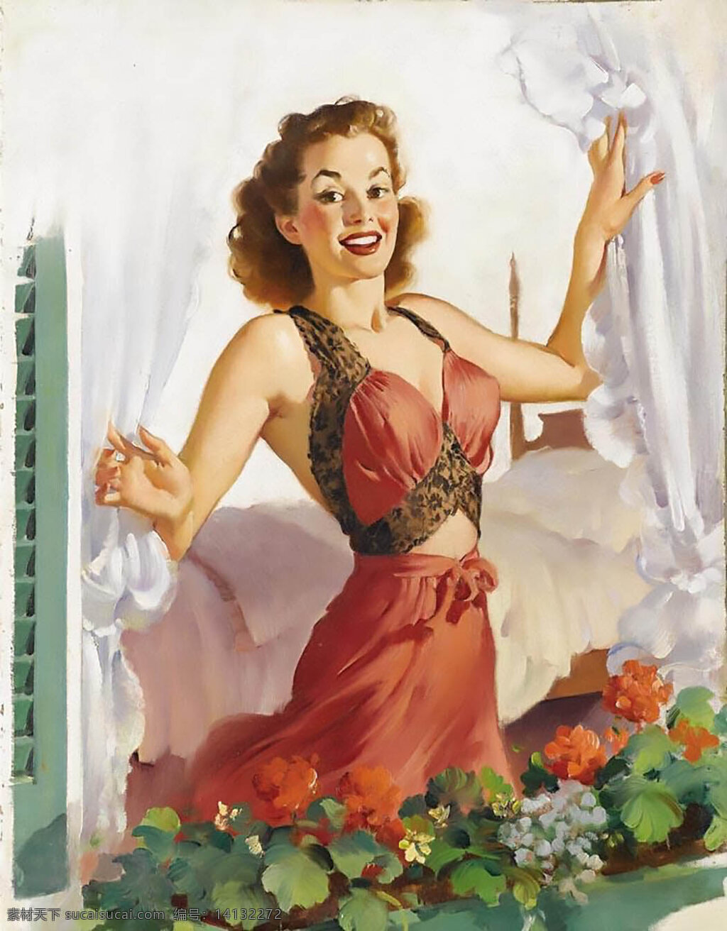 girl 插画设计素材 窗帘 复古美女 花 绘画 绘画书法 欧美 复古 招贴画 设计素材 模板下载 复古欧美美女 欧美美女 人物 美女招贴画 文化艺术 pin up 美女 女性妇女 人物图库 性感