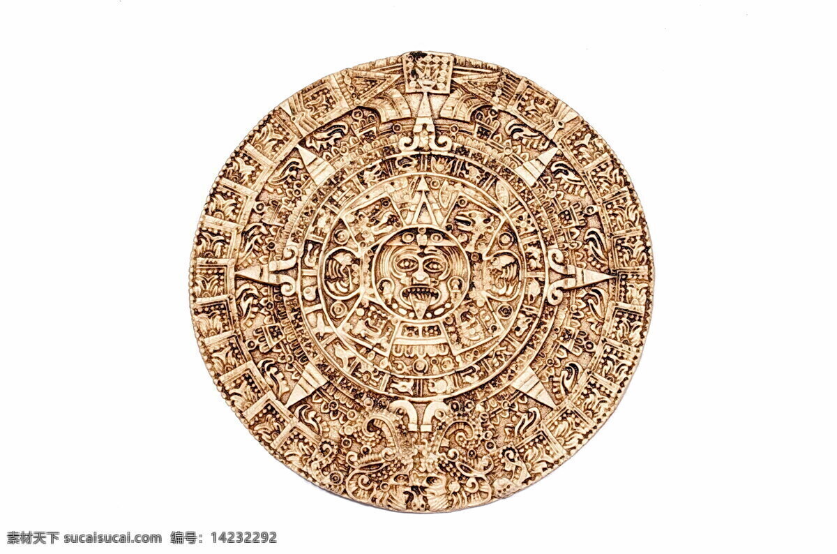 古代金币图案 古代 古董 古玩 玛雅 文物 金币 硬币 金元 圆盘 金盘 太阳 抽象 花纹 商务金融
