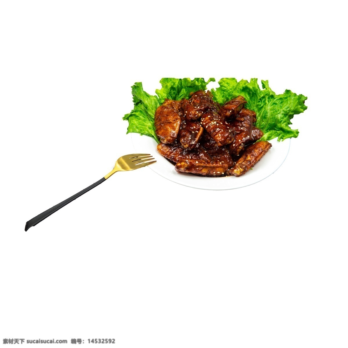 一盘鸡翅 熟食 肉食 美食 实物 实物免扣 实物下载