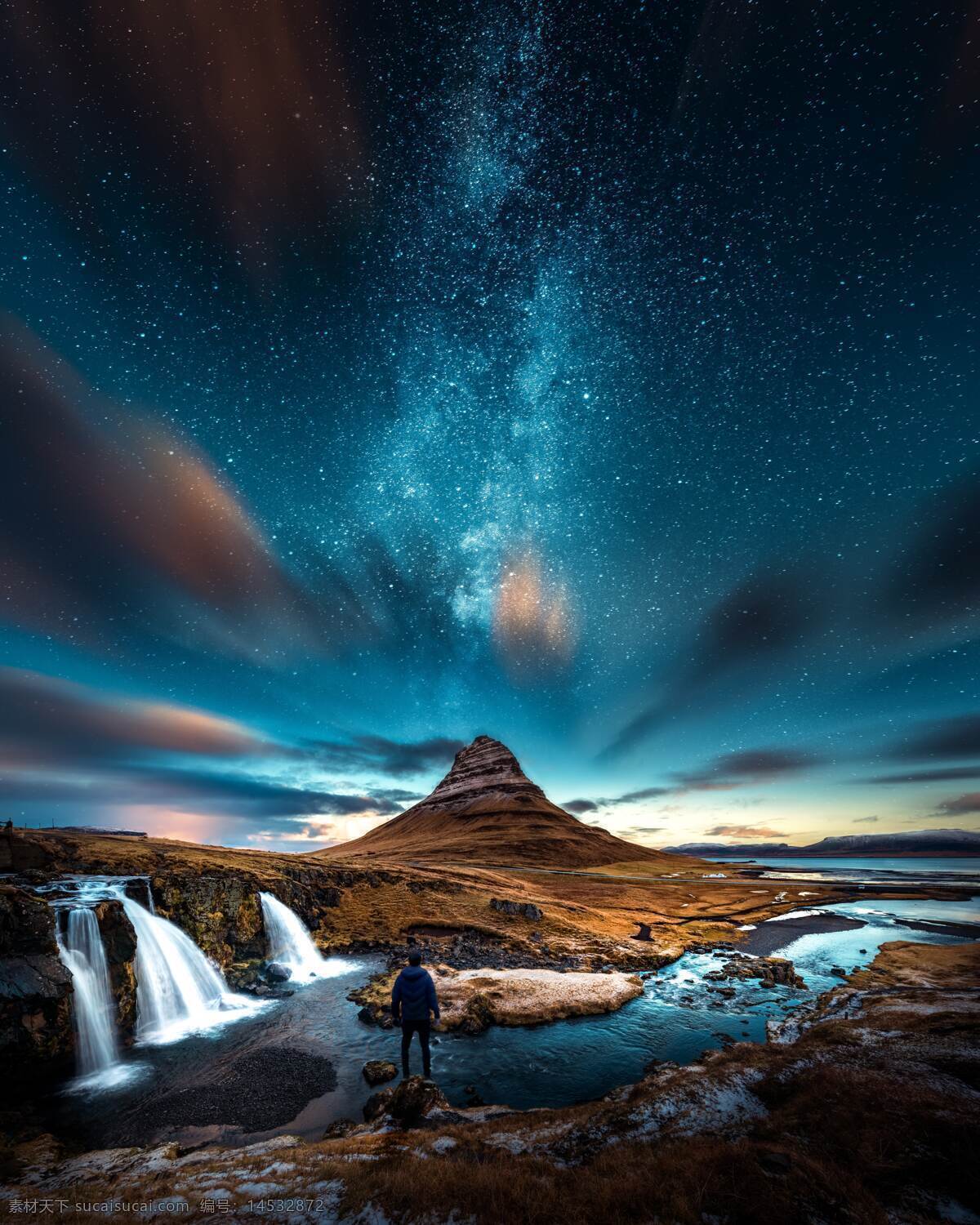 星空 自然 夜晚 速度 蓝色 自然景观 自然风景