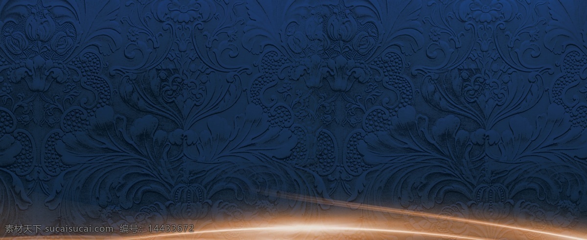 蓝色 复古 花纹 光晕 神秘 光晕蓝色 开心