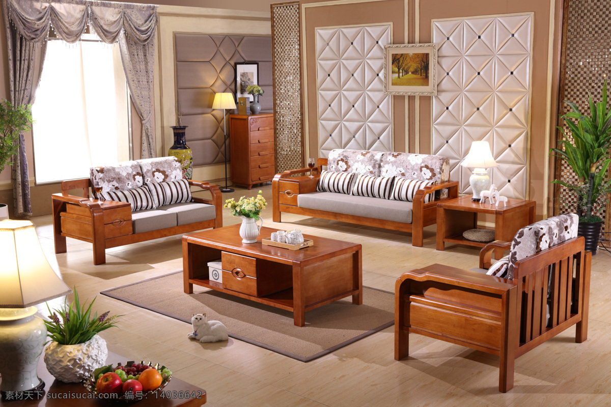 中式沙发系列 沙发 实木沙发 橡木沙发 实木 橡木 客厅 大厅 茶几 中式沙发 现代家居 家具 家居 实木背景 家具背景 客厅系列 生活百科 生活素材