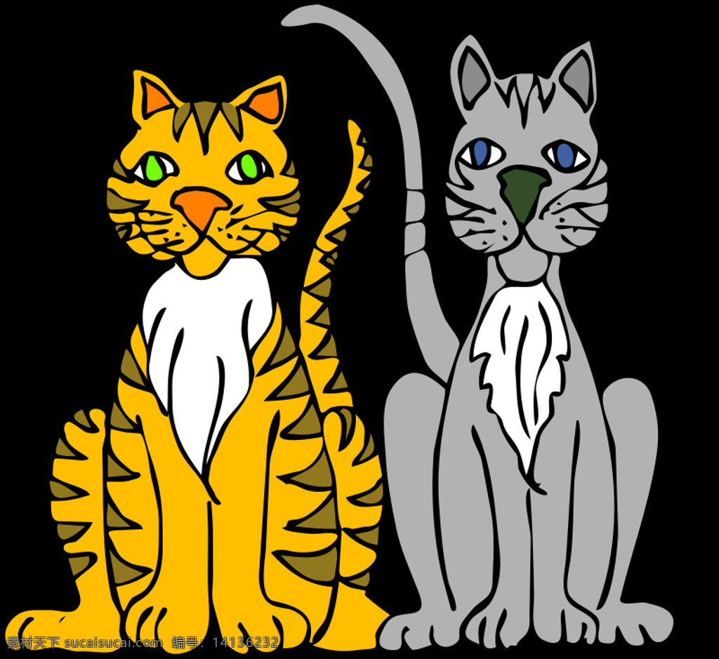 architetto 乐 mie tigri preferite 动物 猫 老虎 svg 黑色
