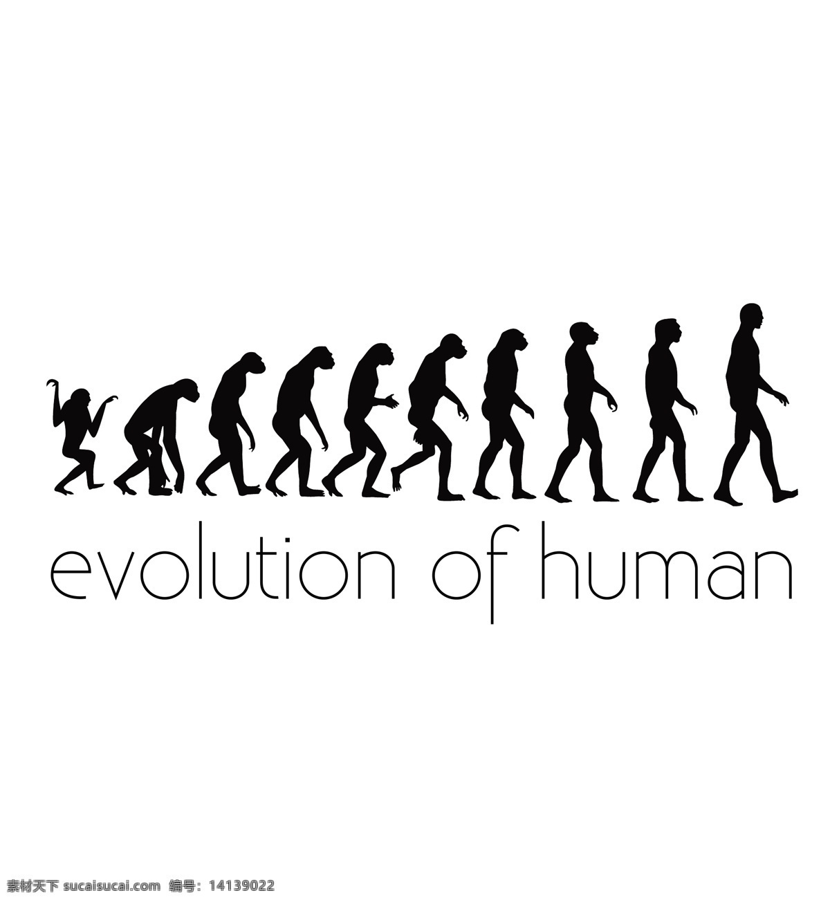 人类进化 进化 人类 恶搞 抽象 剪影 文化艺术 绘画书法