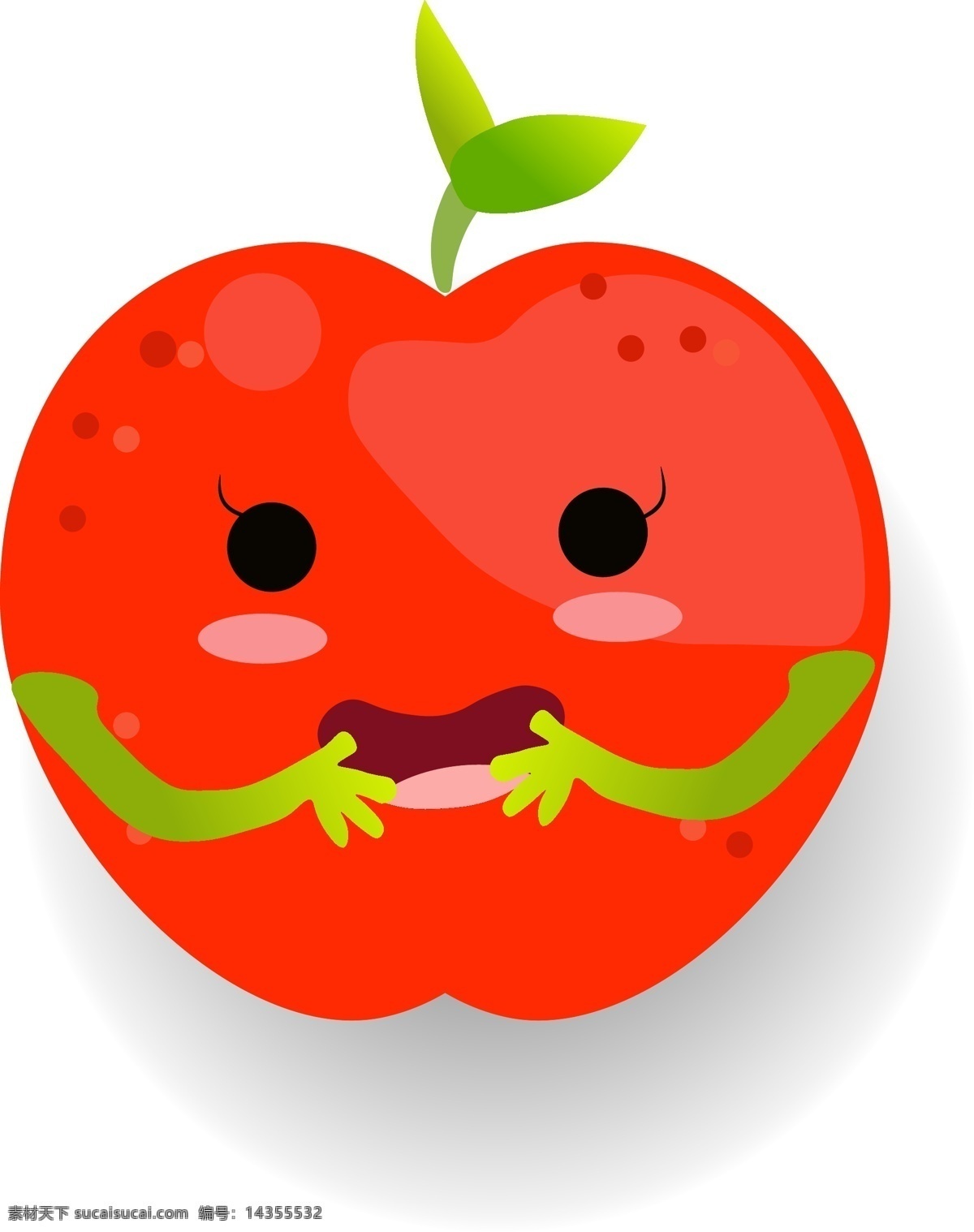 小 清新 可爱 水果 卡通 形象 苹果 小人 矢量 红色 矢量素材 卡通水果 卡通苹果 苹果小人 水果小人 果盒 果盒包装 水果包装 水果素材 苹果素材