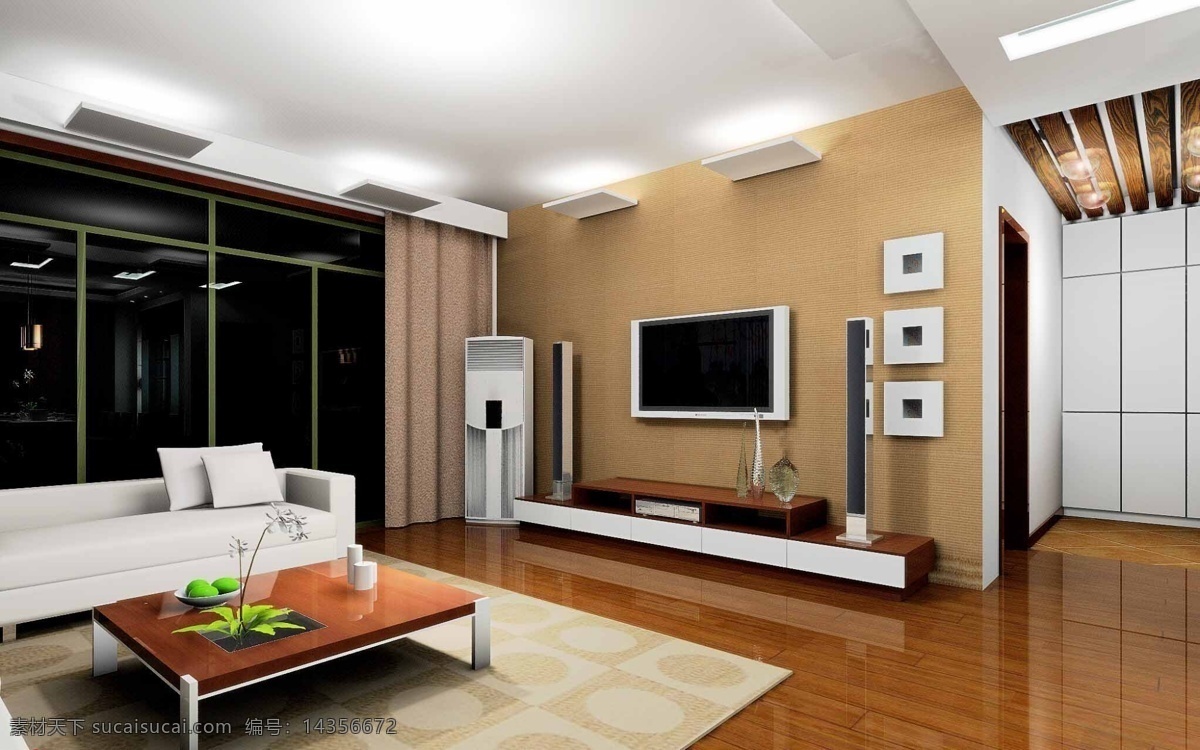 客厅 电视 背景 墙 家装 室内设计 现代简约 效果图 原创设计 原创装饰设计