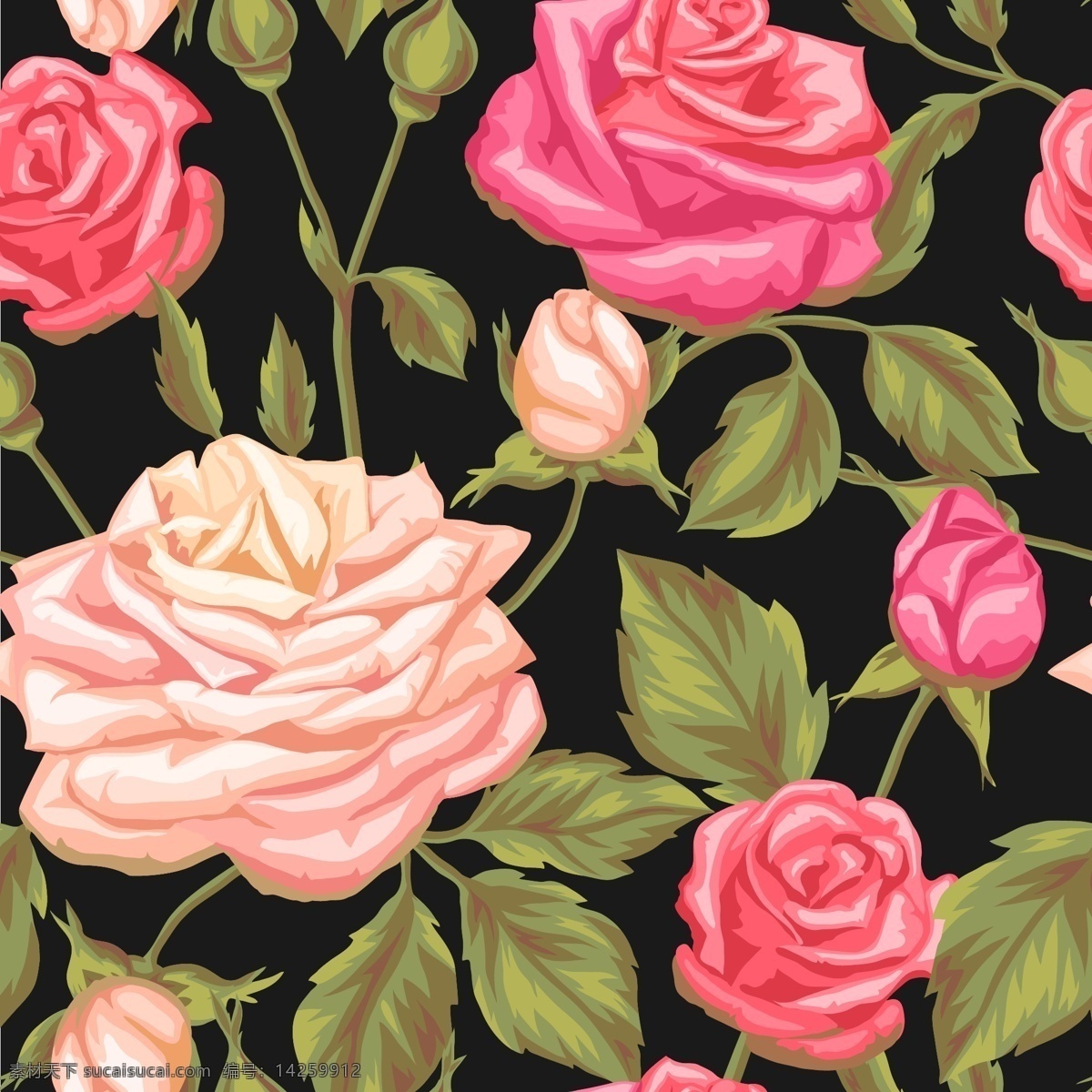 粉玫瑰背景 底纹 粉色 玫瑰花 背景