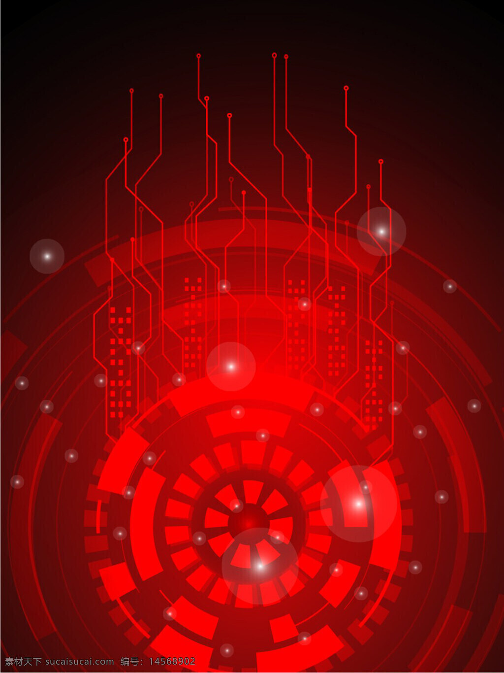 背景 边框 广告背景 红色 红色科技 卡通 矢量 手绘 图标元素 纹理边框 装饰 装饰图案