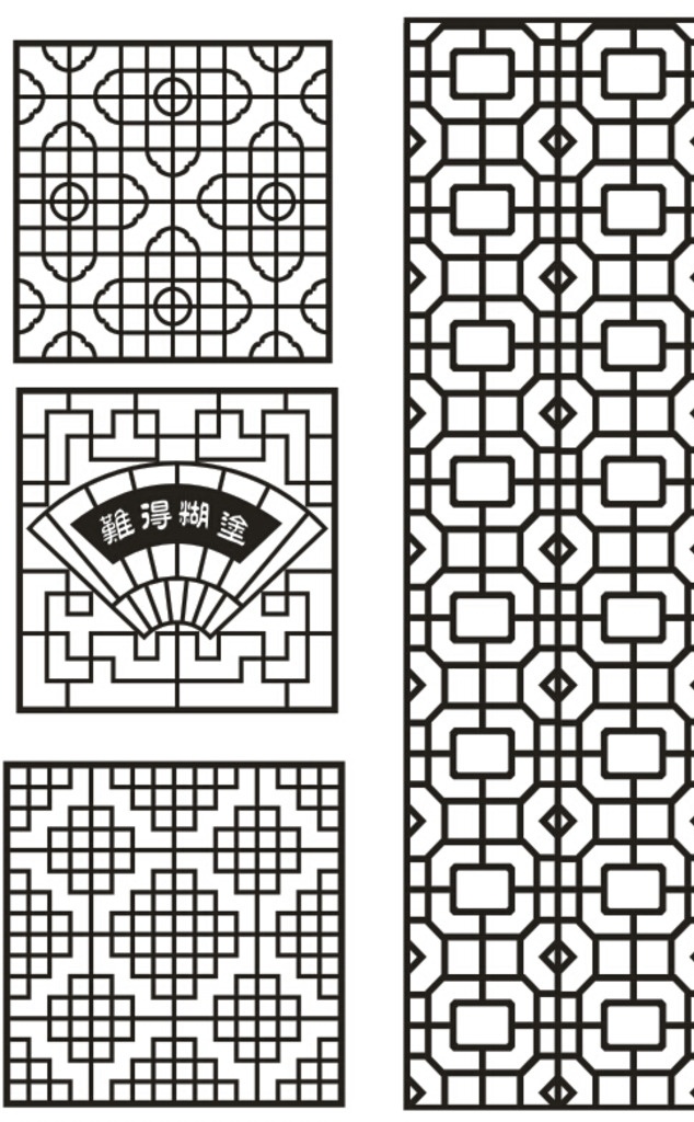 花纹窗花 窗花 矢量窗花 欧式窗花 隔断 屏风 花纹 镂空花纹 镂空屏风 镂空隔断 传统窗花 中式窗花 窗花矢量素材 窗花模板 窗花背景花纹 电视墙造型 古典窗花 镂空 雕刻 方格 花边 底纹边框 古花纹 扇形 花纹花边 矢量 杂 移门图案