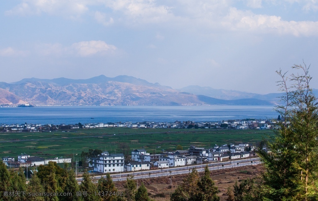 苍山洱海 云南 大理 白族自治州 苍山 洱海 山水 高山 湖泊 旅游名胜 国内旅游 旅游摄影