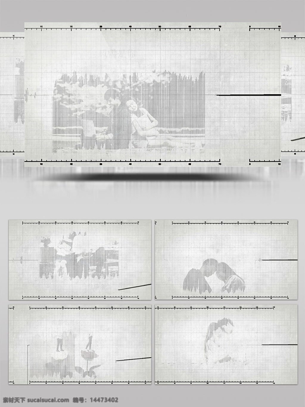 创意 心电图 指针 刻画 出图 内容 ae 模板 婚礼 相册 展示 图文展示 打印 复古 图像 纪念