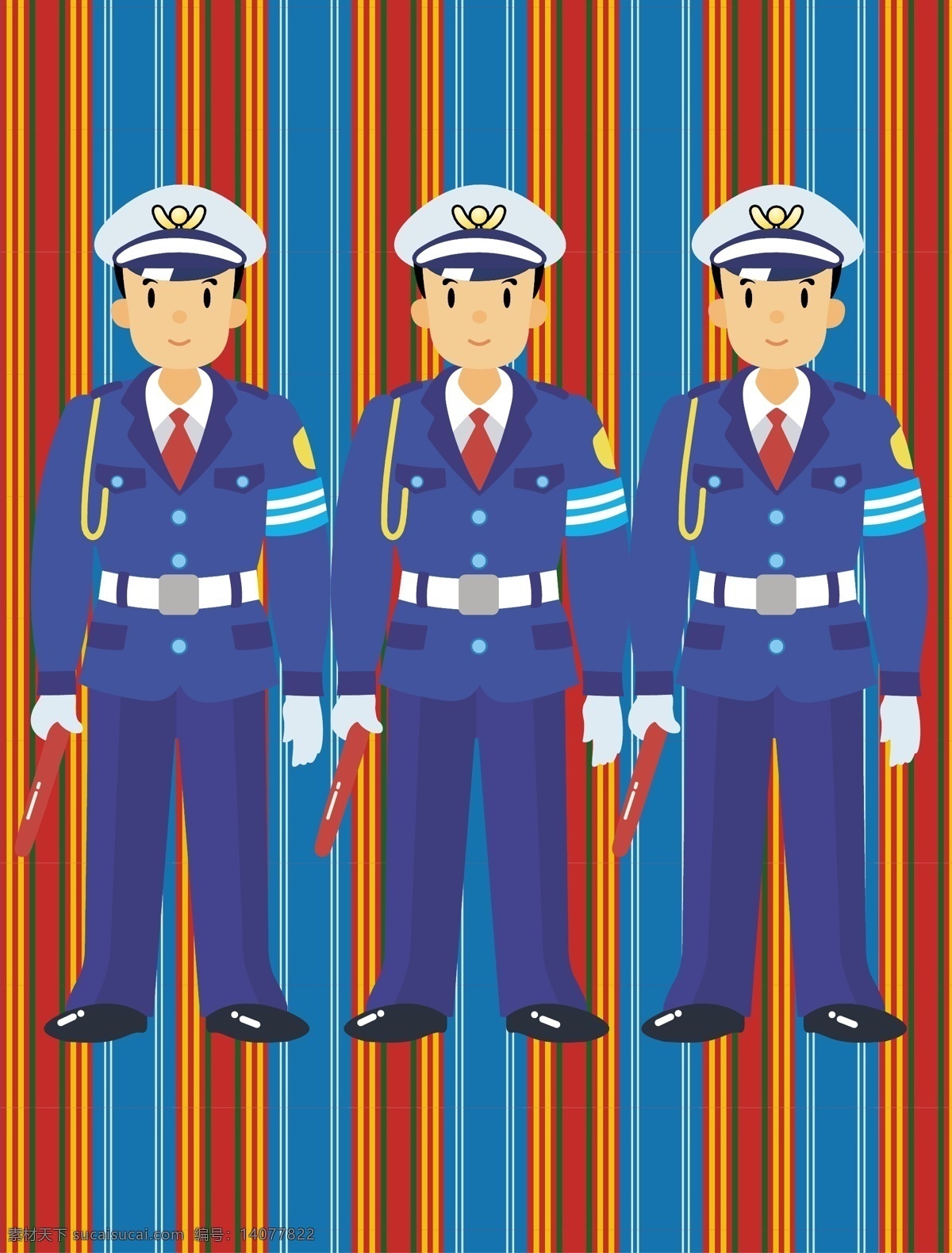 男性警察 行业人物 各行各业 卡通 漫画 卡通人物 矢量 矢量人物 职业人物 各行各业人物 矢量图库