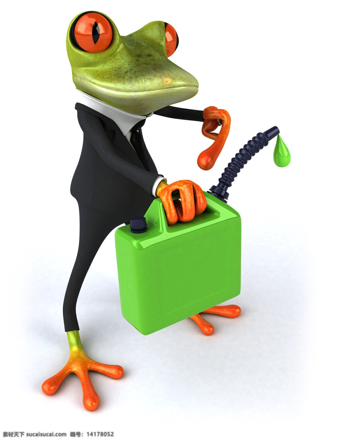 绿色 油桶 卡通 青蛙 绿色油桶 动物 卡通动物 漫画插画 卡通青蛙 水中生物 生物世界