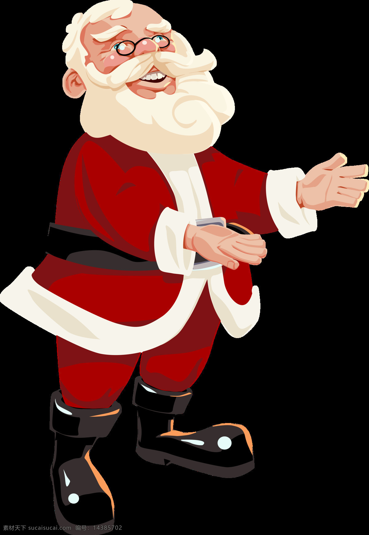 张开 双手 的卡 通 圣诞老人 元素 2018圣诞 christmas merry 抽象素材 卡通元素 设计素材 圣诞 圣诞节 圣诞快乐 圣诞老 圣诞免抠元素 新年快乐 装饰图案