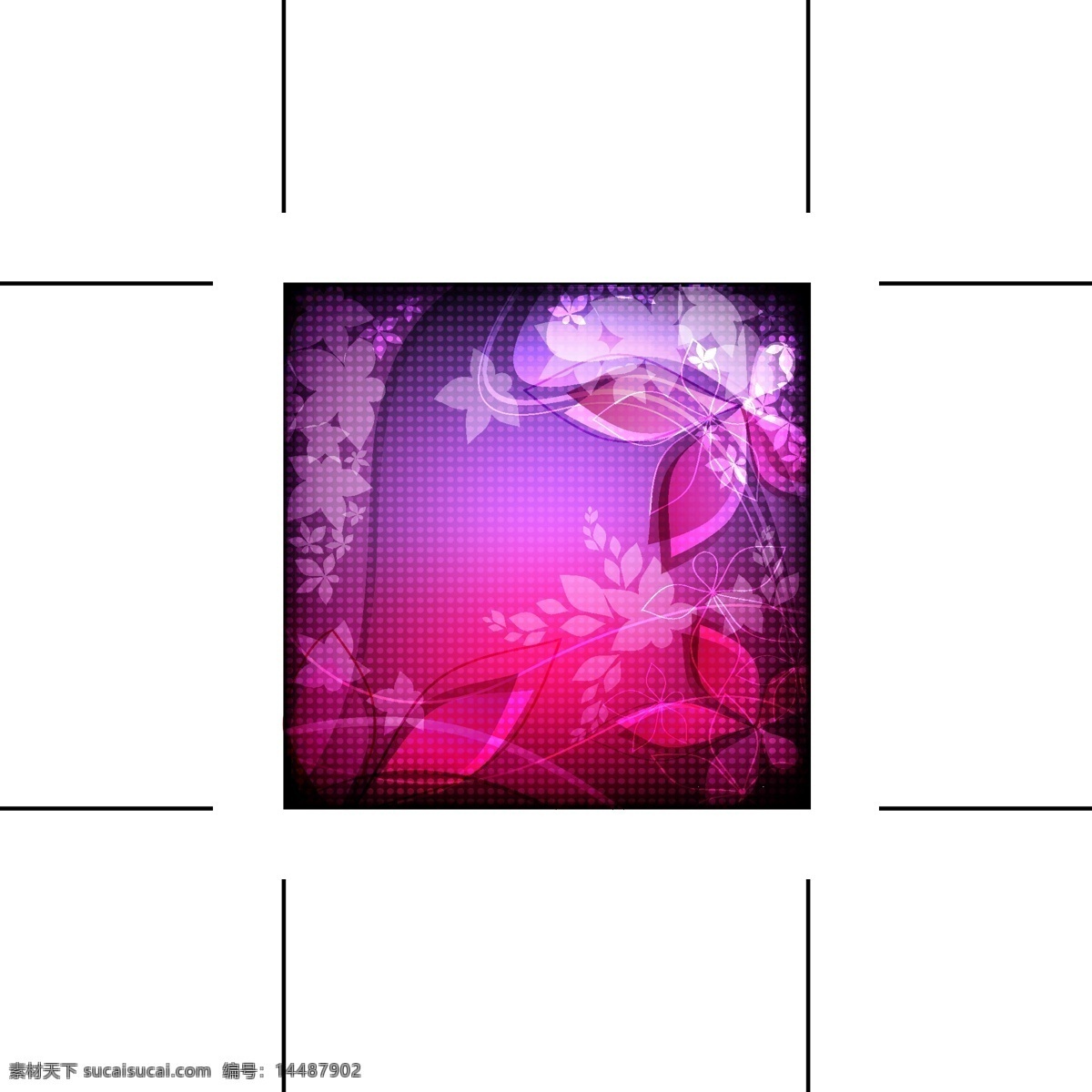 矢量 幻彩 斑点 花卉 背景 斑点背景 花纹背景 幻彩背景 精美花卉 炫彩花纹 矢量图 花纹花边