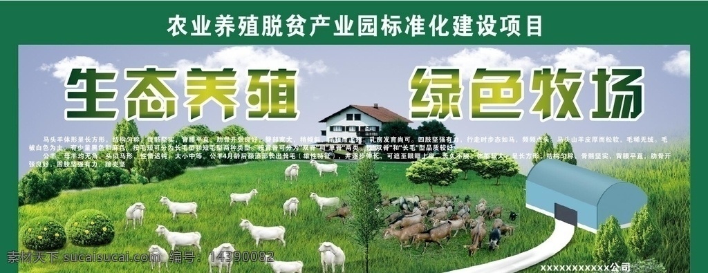 农业养殖展板 农业背景广告 养殖背景喷绘 生态养殖写真 农村养殖广告 展板模板