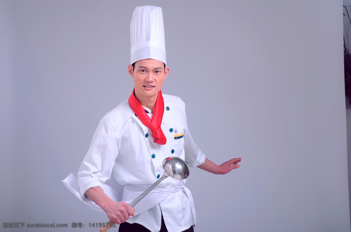 厨师 掌勺厨师 中餐厨师 厨师素材 厨师广告 烹饪厨师 职业人物 人物图库