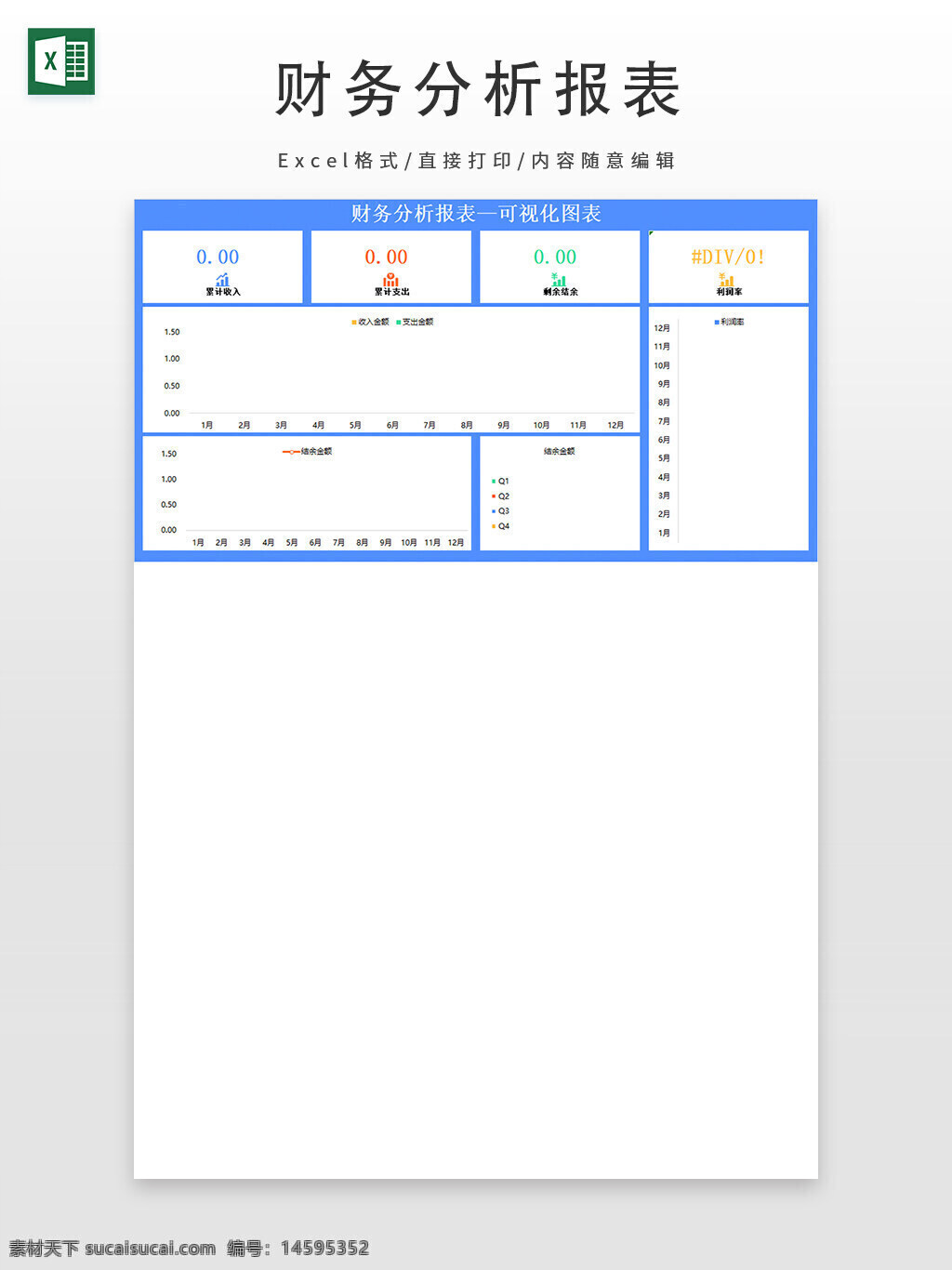 财务分析 报表 可视化图表 收入 支出 利润 零数据 年度数据 柱状图 折线图 财务报表 季度数据 月度数据 财务管理 数据分析 财务指标 财务图表 财务分析报告 财务可视化 财务计划